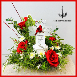 Cardinals Appear From The Flower Loft, your florist in Wilmington, IL