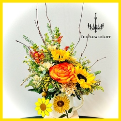 Cup of Sunshine From The Flower Loft, your florist in Wilmington, IL