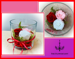 Forever My Rose From The Flower Loft, your florist in Wilmington, IL