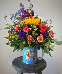 Get Well Soon Mug From The Flower Loft, your florist in Wilmington, IL
