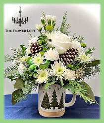 Happy Holidays! From The Flower Loft, your florist in Wilmington, IL