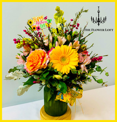 Garden Path Vase From The Flower Loft, your florist in Wilmington, IL