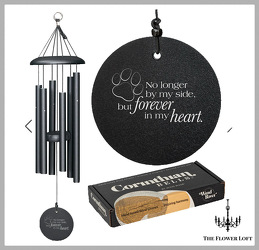 Pet Memorial Chime From The Flower Loft, your florist in Wilmington, IL