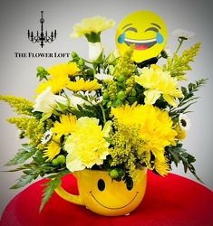 Flower Emoji From The Flower Loft, your florist in Wilmington, IL