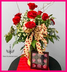 Hopeless Romantic From The Flower Loft, your florist in Wilmington, IL