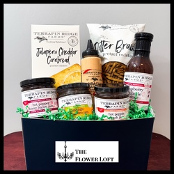 Sweet & Spicy Gift Basket From The Flower Loft, your florist in Wilmington, IL