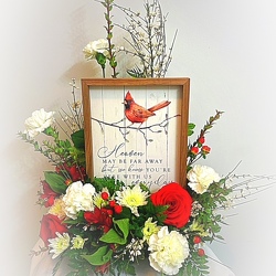 Heaven May Be Far Away... From The Flower Loft, your florist in Wilmington, IL