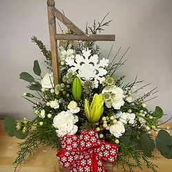 Let It Snow From The Flower Loft, your florist in Wilmington, IL