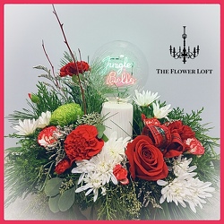 Message In The Bulb **HOLIDAY EDITION** From The Flower Loft, your florist in Wilmington, IL