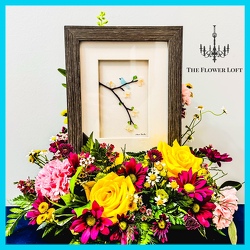 Pebble & Sea Glass Art  From The Flower Loft, your florist in Wilmington, IL