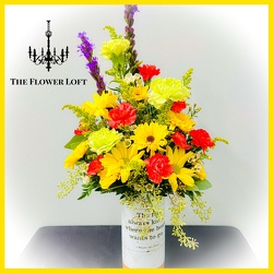 Winnie The Pooh Warm Thoughts From The Flower Loft, your florist in Wilmington, IL