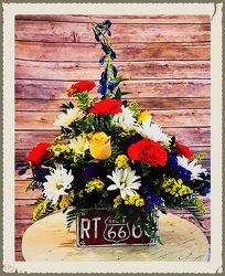 Kicks on Route 66 From The Flower Loft, your florist in Wilmington, IL